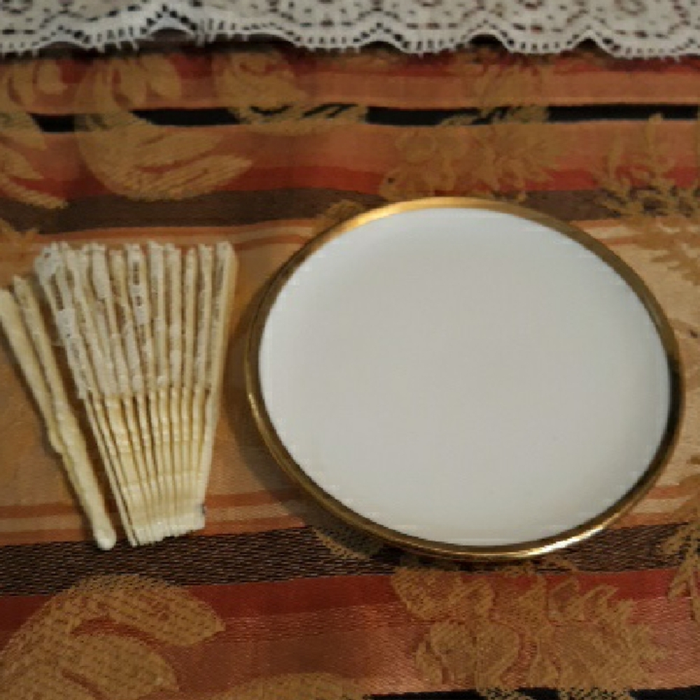 American Girl Pleasant co Retired Samantha Party Treats Fan Plate Replacement pc